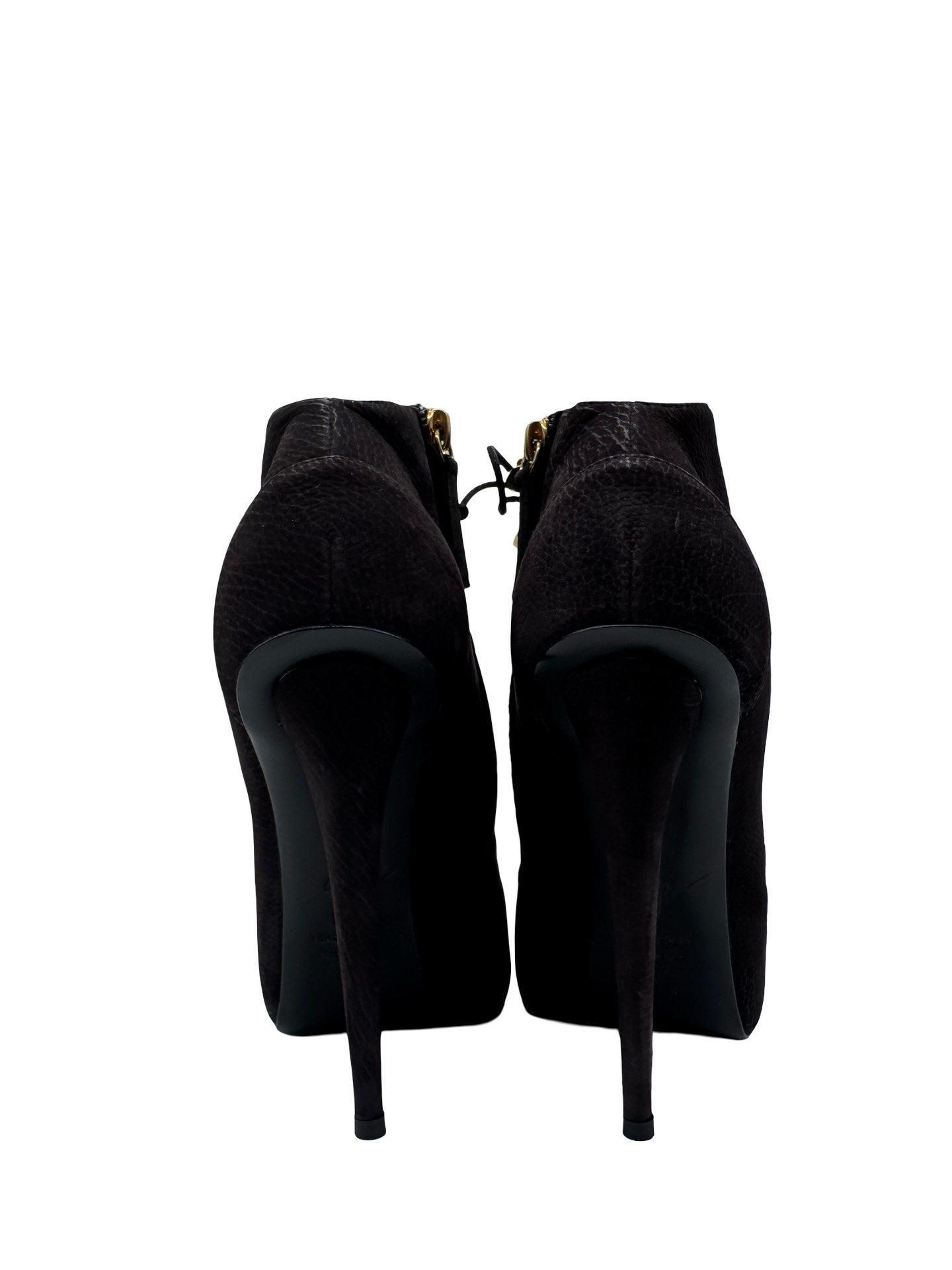GIUSEPPE ZANOTTI - VINTAGE STUDDED HEELS BOOTS - Image 7