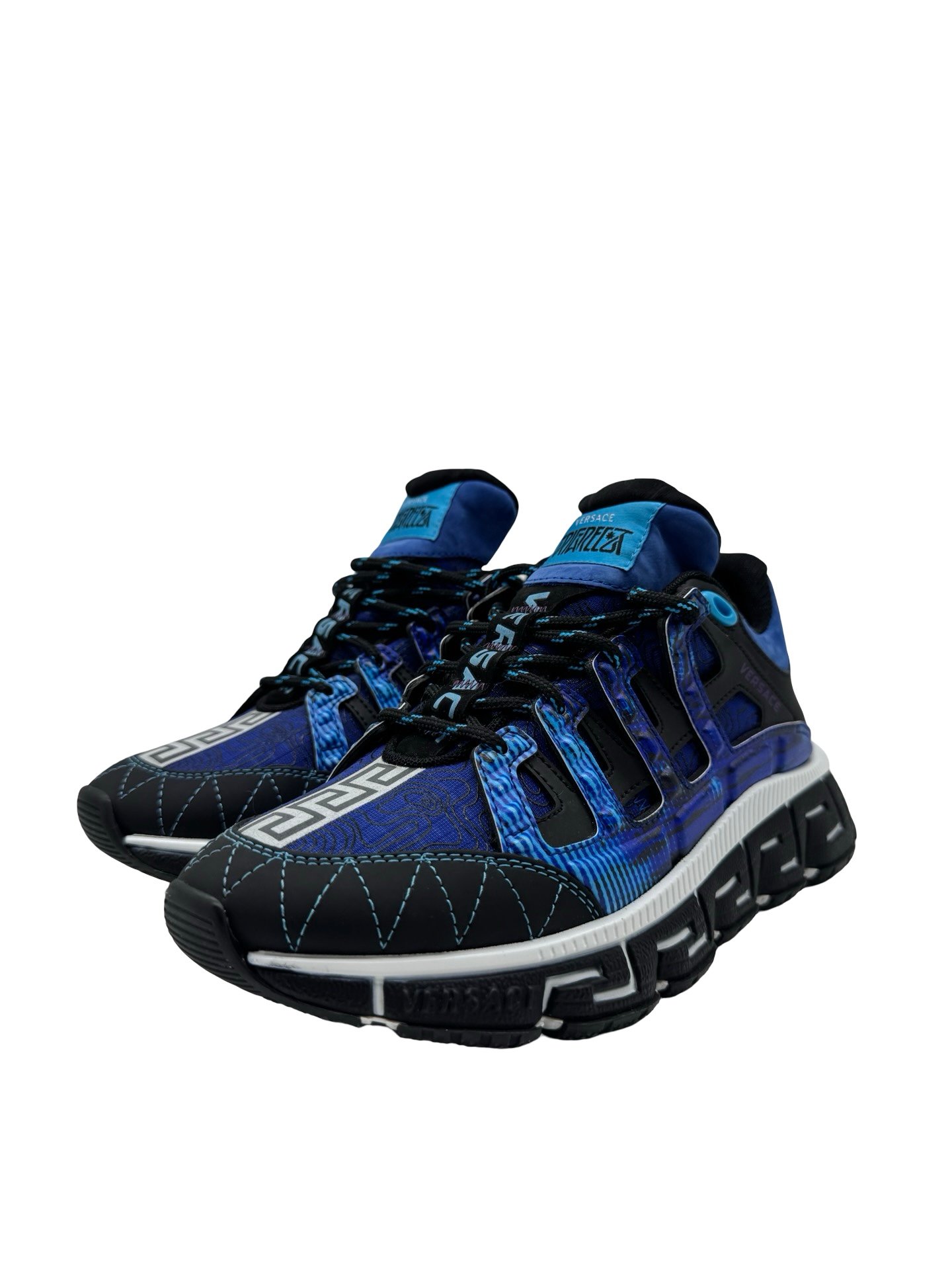 VERSACE - TRIGRECA SANEAKERS BLUE - Image 3