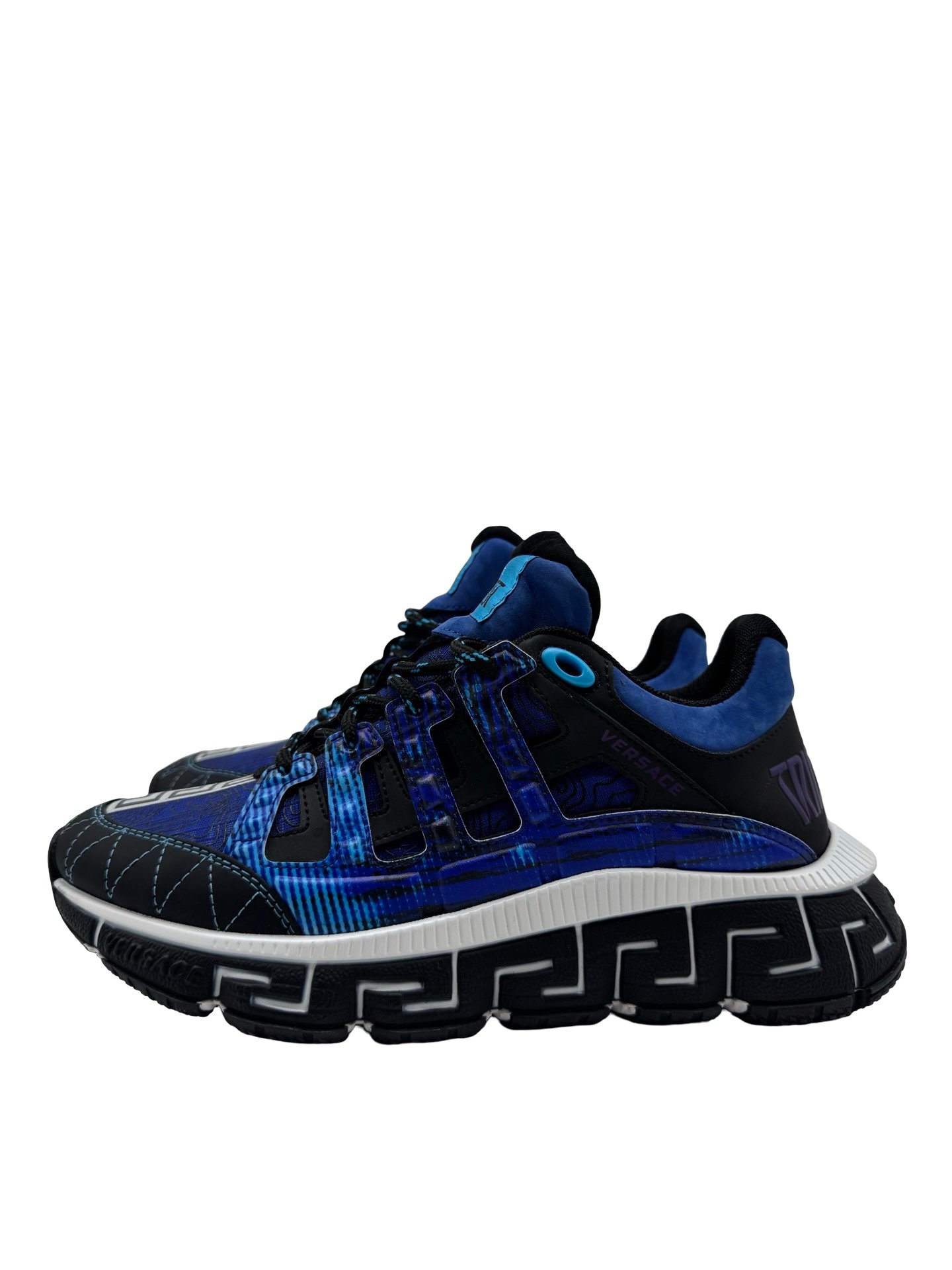 VERSACE - TRIGRECA SANEAKERS BLUE - Image 4